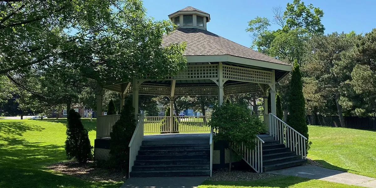 Gazebo in Rotary Centennial Park